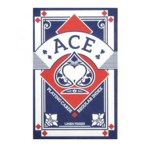 Ace Poker-kortlek (Blå)